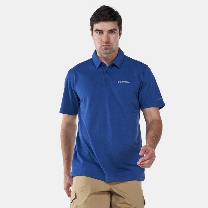 Columbia Men's HAVERCAMP™ Pique Polo Shirt Blue Columbia Men's HAVERCAMP™ Pique Polo Shirt Blue image number 0