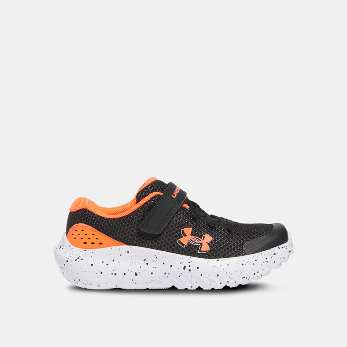 Under Armour Kids' Surge 4 AC Running Shoes Black Under Armour Kids' Surge 4 AC Running Shoes Black image number 0