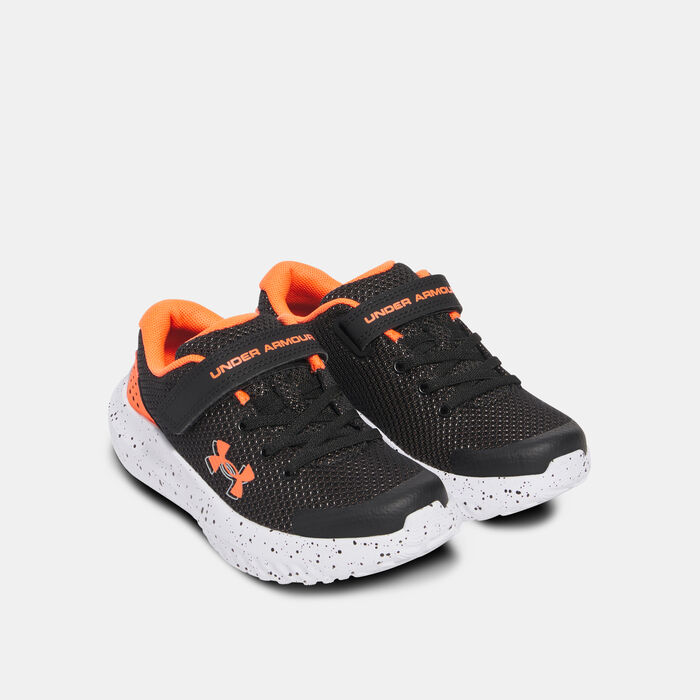 Under Armour Kids' Surge 4 AC Running Shoes Black Under Armour Kids' Surge 4 AC Running Shoes Black image number 1